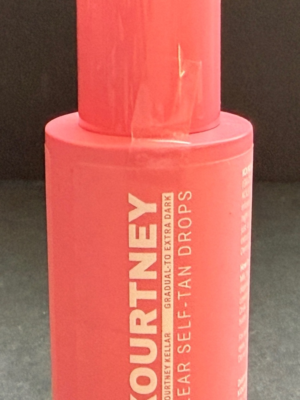NEW Kourtney by Kourtney Kellar Clear Self-Tan Drops 1.52oz Hyaluronic Acid